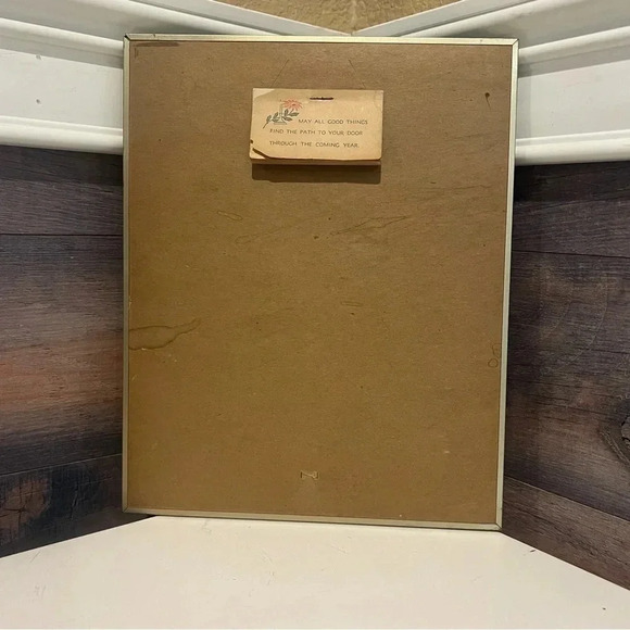 Vintage 1955 Framed Chiropractor Advertisement Thermometer Child of Prague - Picture 6 of 7